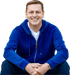 Marc Polednik, Coach für Führungskr äfte, sitzt entspannt