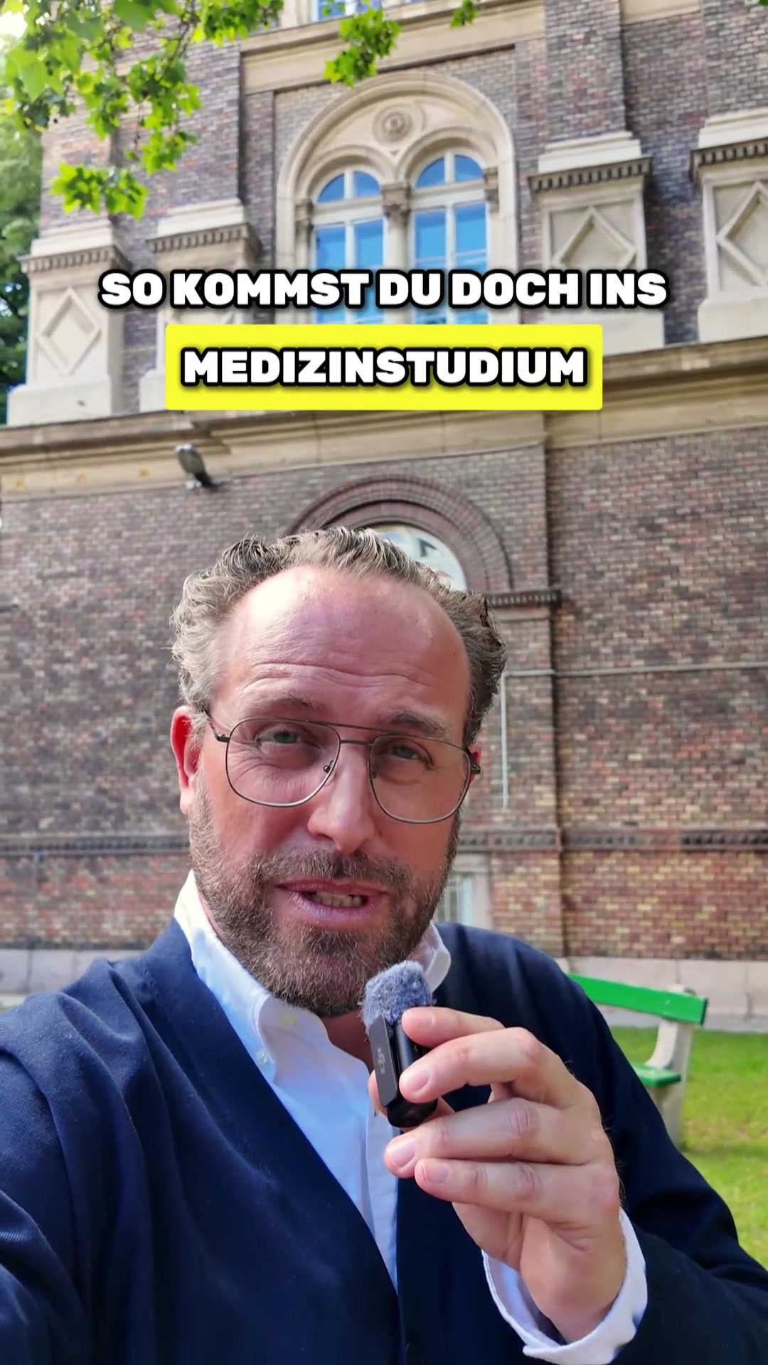 Standbild aus dem Video über die Zulassung zum Medizinstudium in Budapest