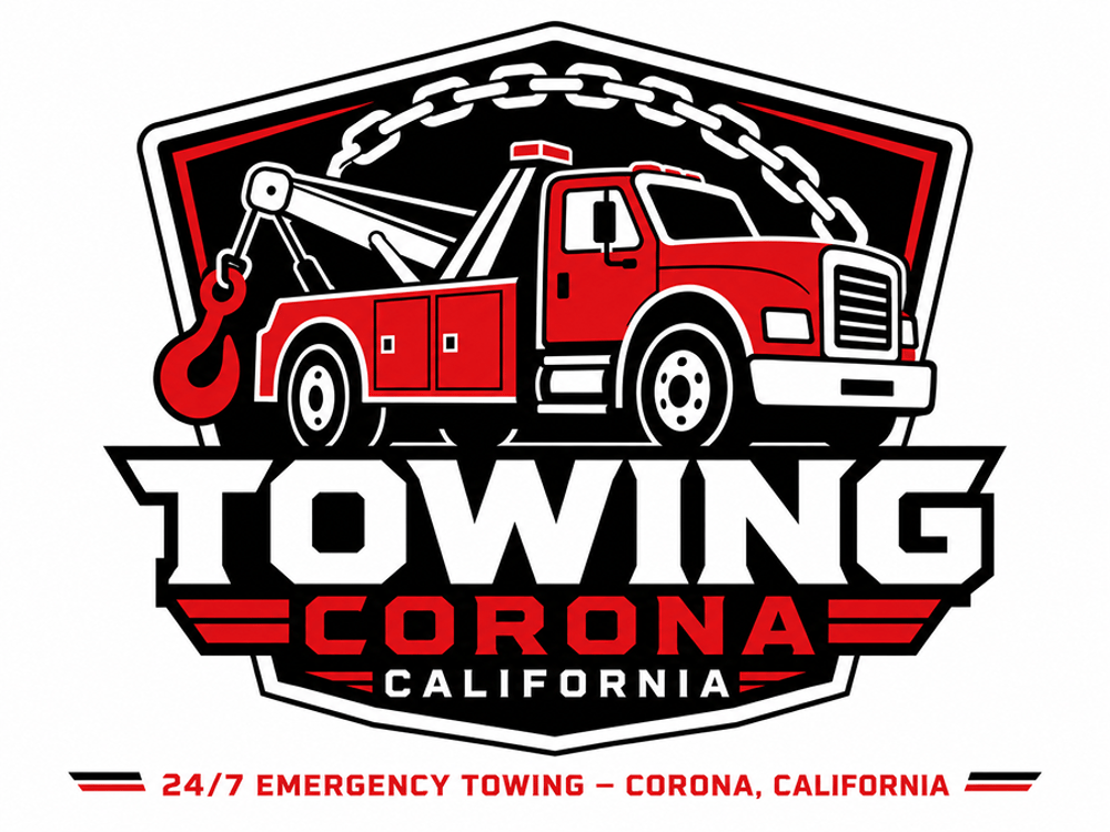 Corona California Towing Logo