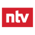 Rotes n-tv Logo mit weißem Strich über dem „t“ auf dunkelgrünem Hintergrund.