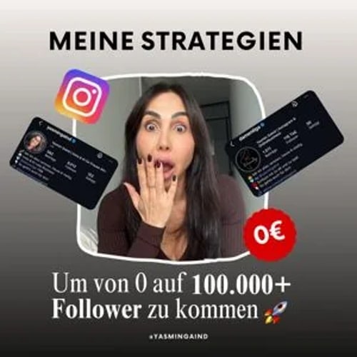 Anleitung von 0 auf 100.000 Follower