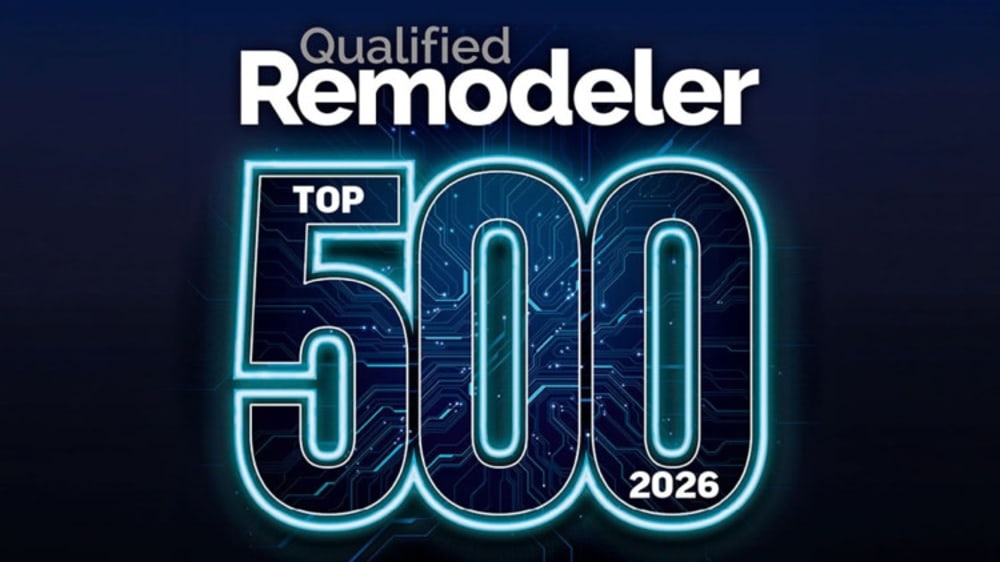 Approved Contractor Named on Qualified Remodeler's 2026 TOP 500
