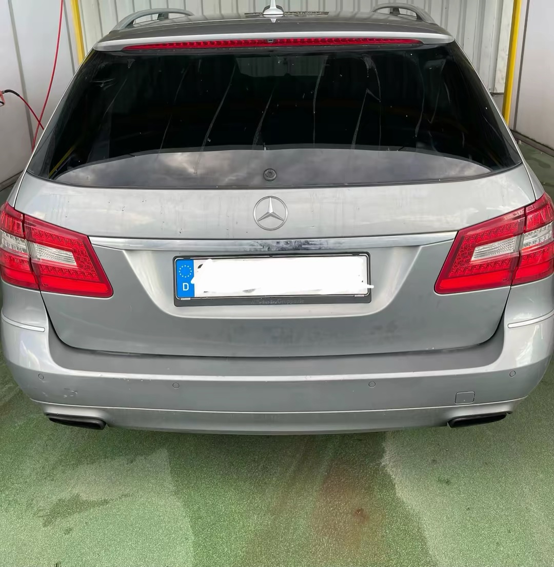 Außenwäsche vorher