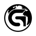 Schwarzes und weißes G-Logo des Deutschrappers Kolja Goldstein.