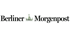 Berliner Morgenpost Logo mit Brandenburger Tor in der Mitte.