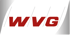 Rotes "WVG"-Logo auf weißem Hintergrund mit grauen Streifen und grünem Rand.