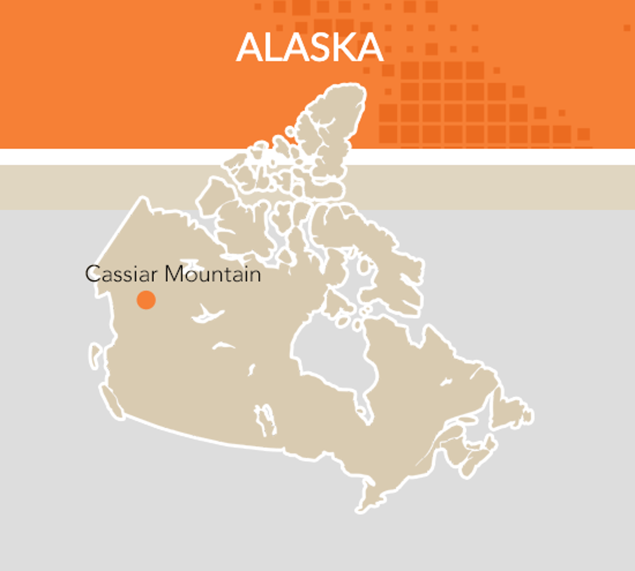 Karte Alaska