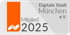 Mitgliedslogo Digitale Stadt München e.V. mit der Jahreszahl 2025