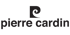 Pierre Cardin Logo mit schwarzem Text und einem geschwungenen Symbol darüber auf grünem Hintergrund.