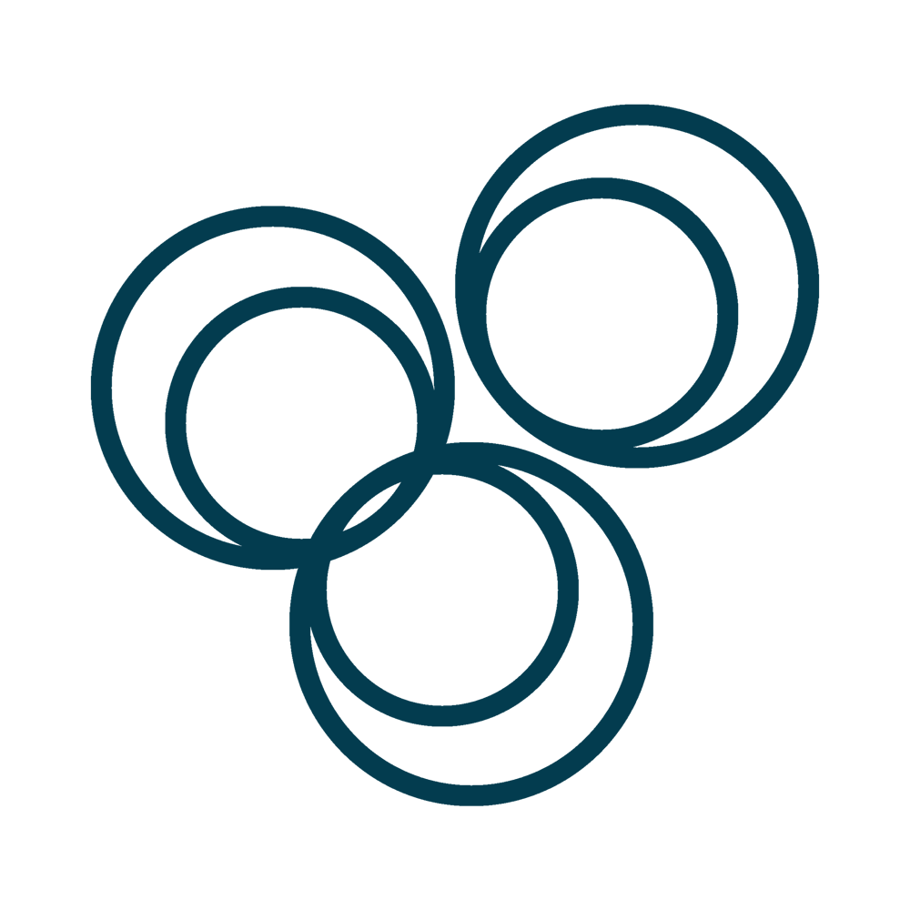 Umriss eines Katzenkopfes und ein Kreis mit einem Fragezeichen.