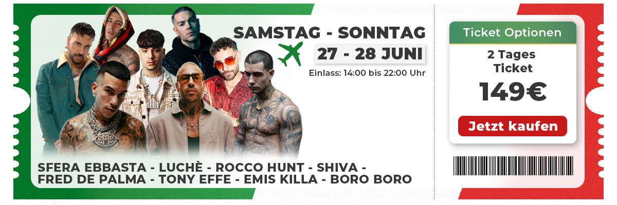 Wochenendticket Samstag und Sonntag