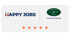 HAPPY JOBS Partnerbadge
