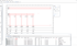 Ein Screenshot einer Software mit einem elektrischen Schaltplan und einer Tabelle mit Kabeldetails.