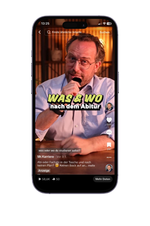 Standbild aus dem Video zur Studienwahl nach dem Abitur