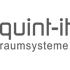 Logo: quint-it raumsysteme auf dunklem Hintergrund.