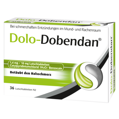 Dobendan Dolo-Dobendan 1,4 mg/10 mg*, 36 Lutschtabletten
