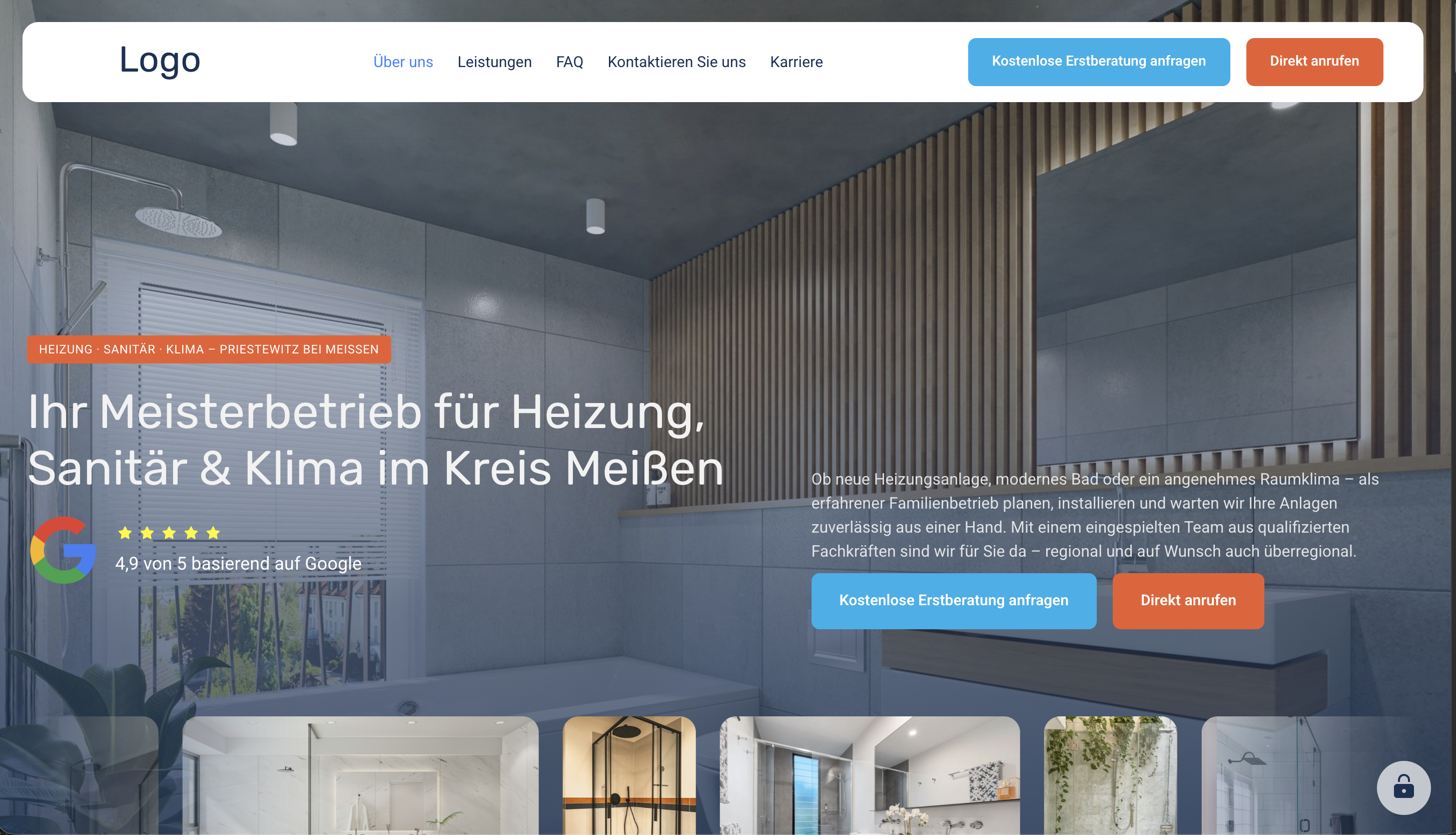 Website Vorschau