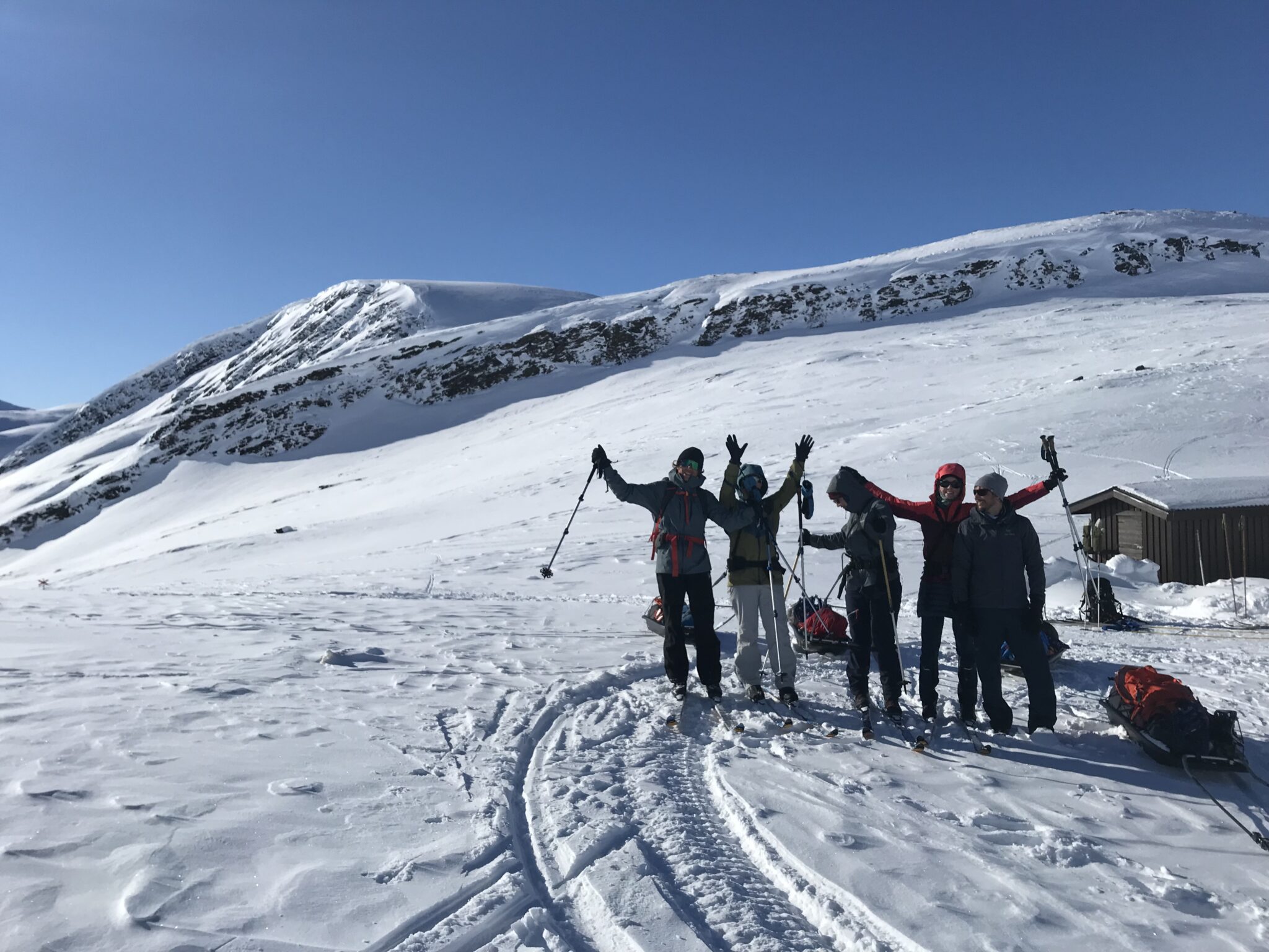 Skitour am Kungsleden