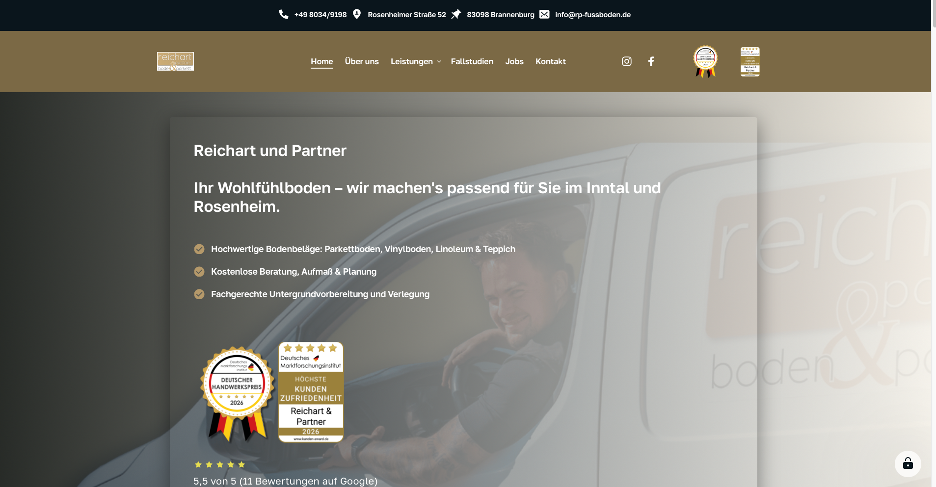 Website Reichart & Partner