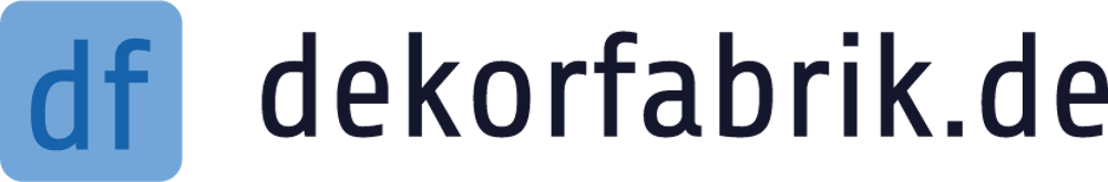 Dekorfabrik Logo – Stickdateien und Vektorisierung für Profis