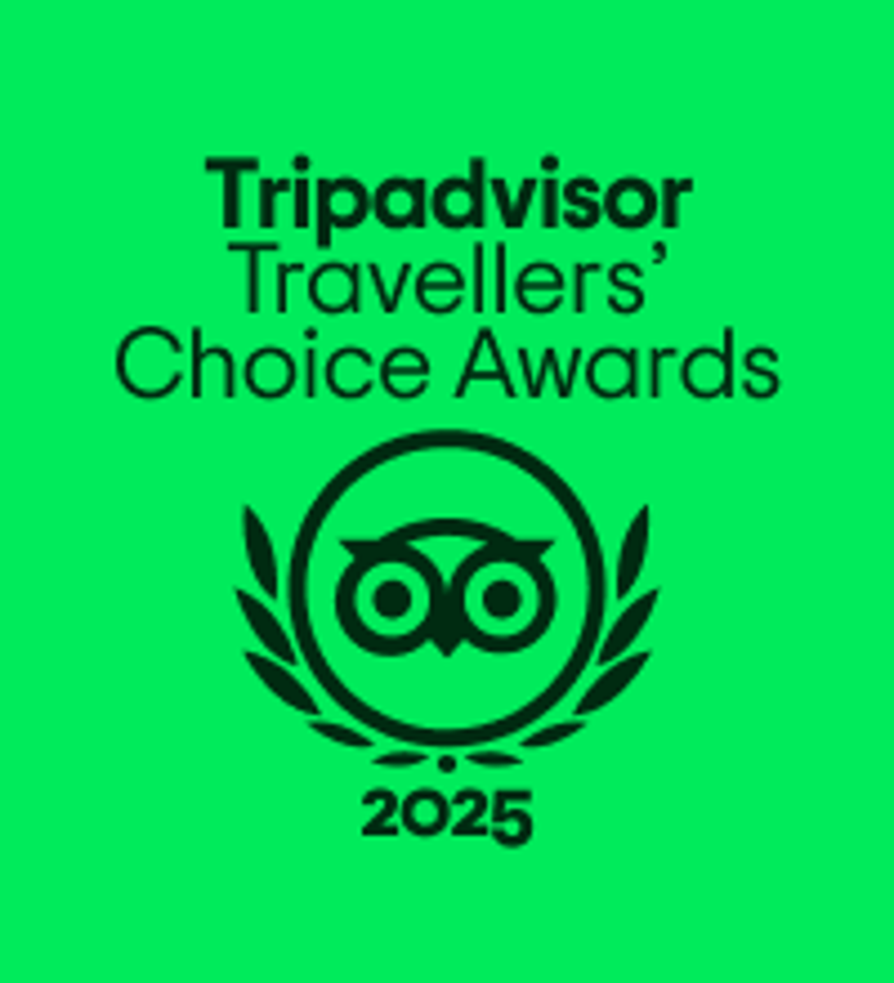 Tripadvisor Travellers' Choice Awards 2025