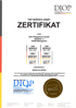 DIQP Top Service Zertifikat für SAV Pflegeleicht GmbH, gültig 06/2024 bis 06/2026, mit "Sehr Gut" Bewertung.