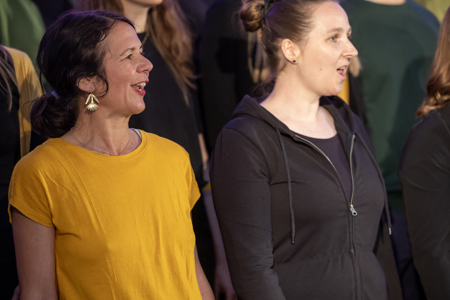 MegaFunChor in the Landhaushof at the Long Night of Choirs, Voices of Spirit 2025, Graz