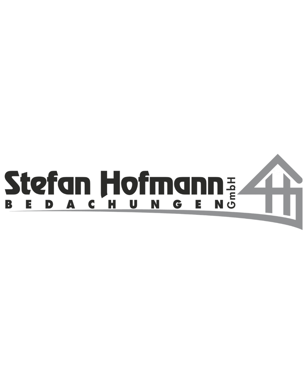 Weißes Logo einer stilisierten Hausform mit einem "R" in einem Kreis unter dem Dach auf grünem Hintergrund.