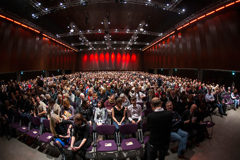 Styrian yodellers Schoffeichtkoglposcher at the gala Pure Voices in the Helmut List Halle, Voices of Spirit 2014, Graz