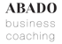 ABADO business coaching Logo auf dunkelgrünem Hintergrund
