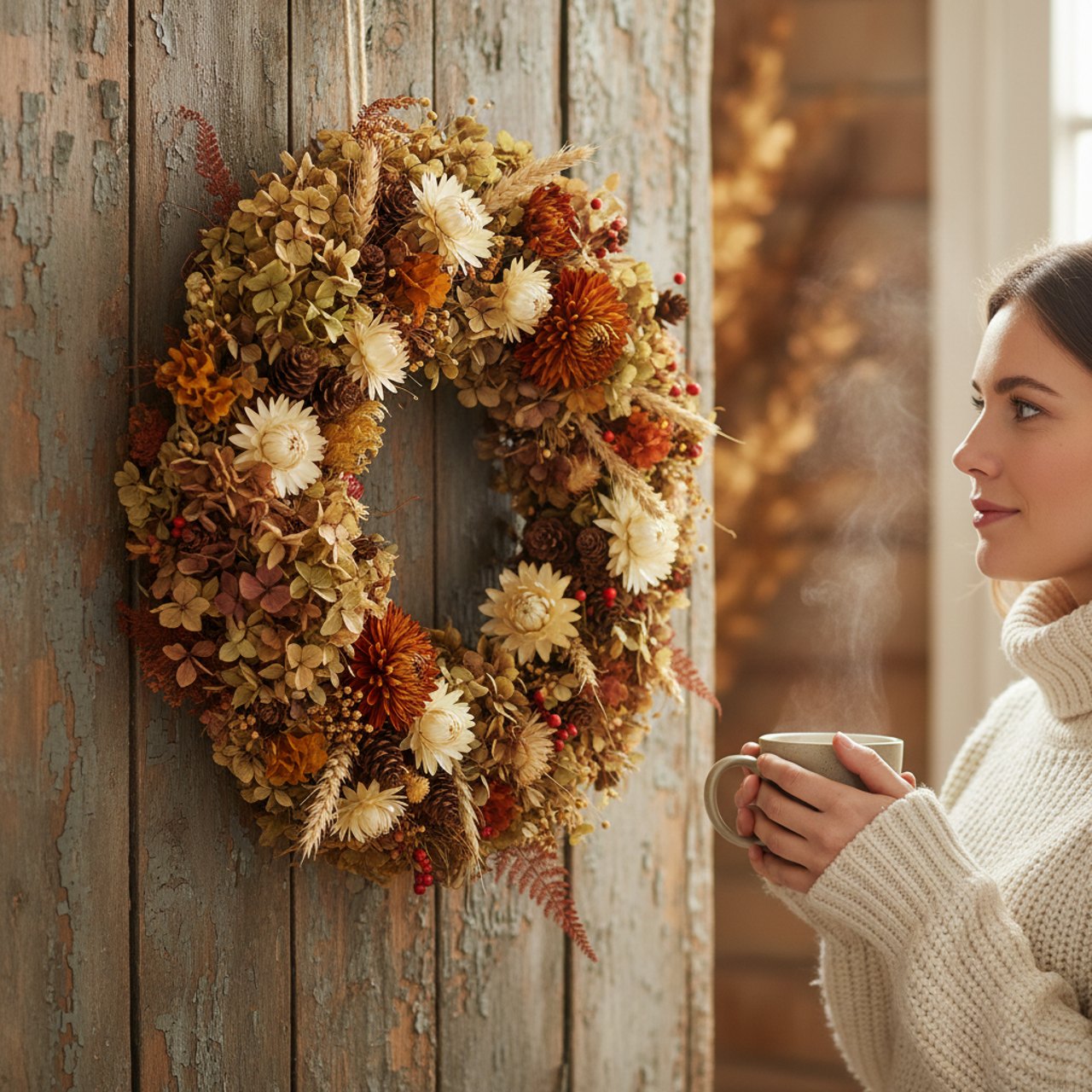 Herbstkranz Workshop
