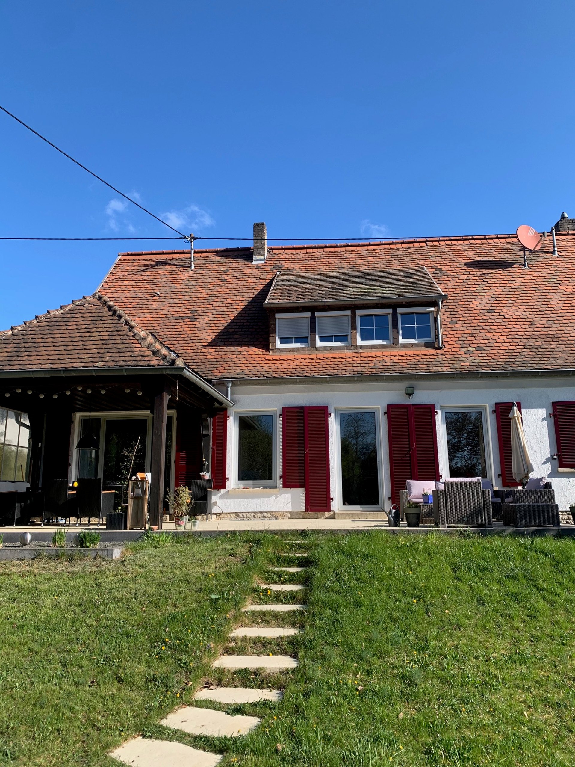 Dach vor der Sanierung – Einfamilienhaus