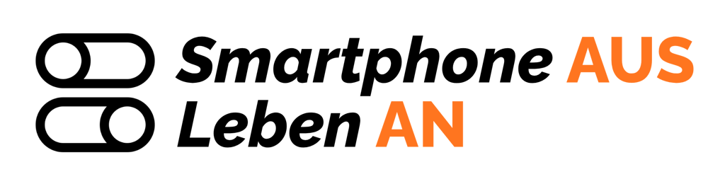 Smartphone AUS, Leben AN mit zwei Schiebereglern.