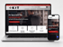 Responsive Website-Design der Firma KIT für Schaltanlagenbau auf einem Laptop und Smartphone.