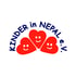 Kinder in NEPAL e.V. Logo mit 3 roten Herzen