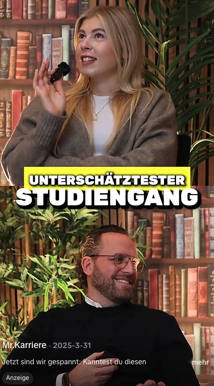 Standbild aus dem Video über den Studiengang Materialwissenschaften
