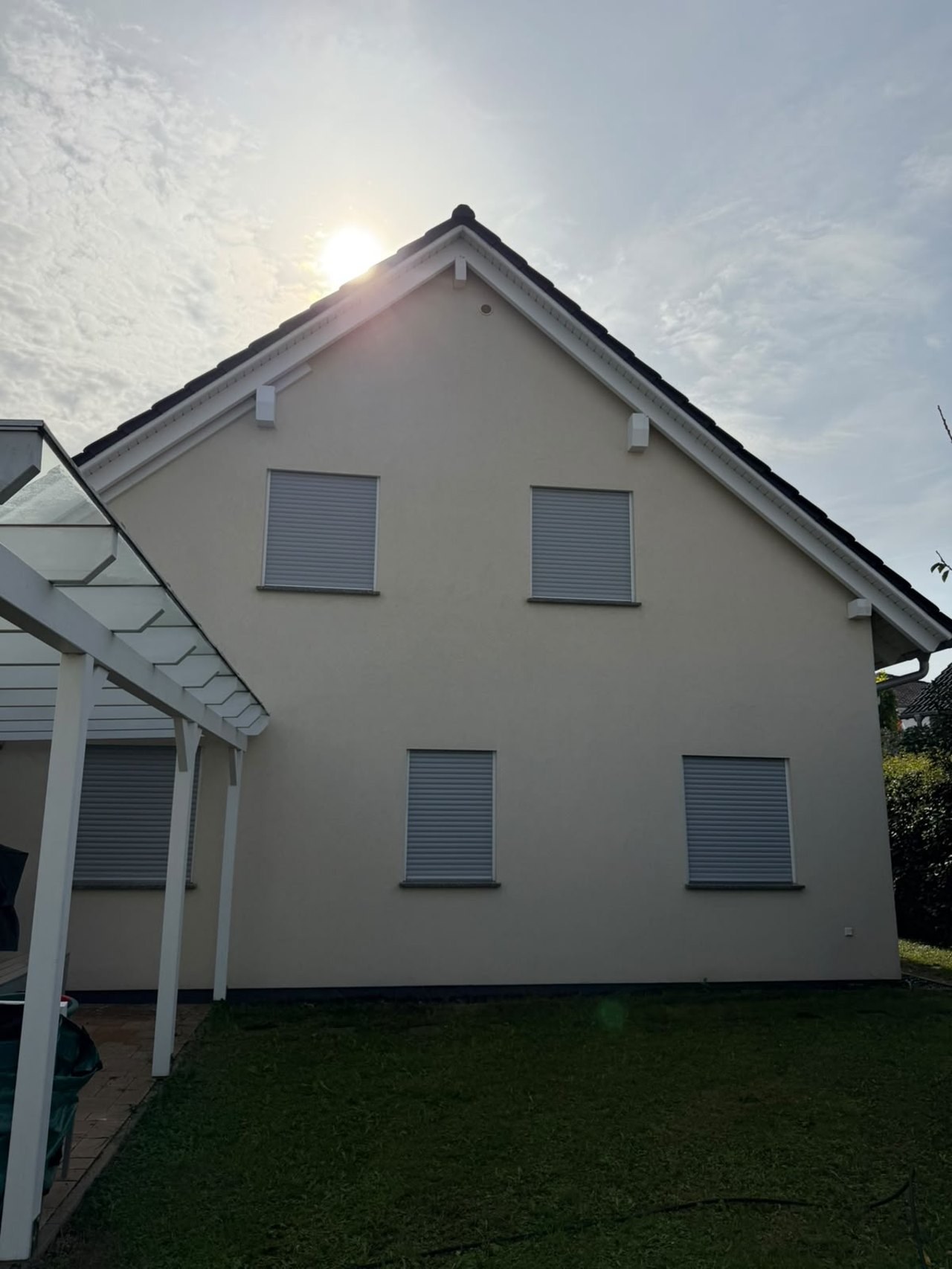 Fassade nach der Reinigung