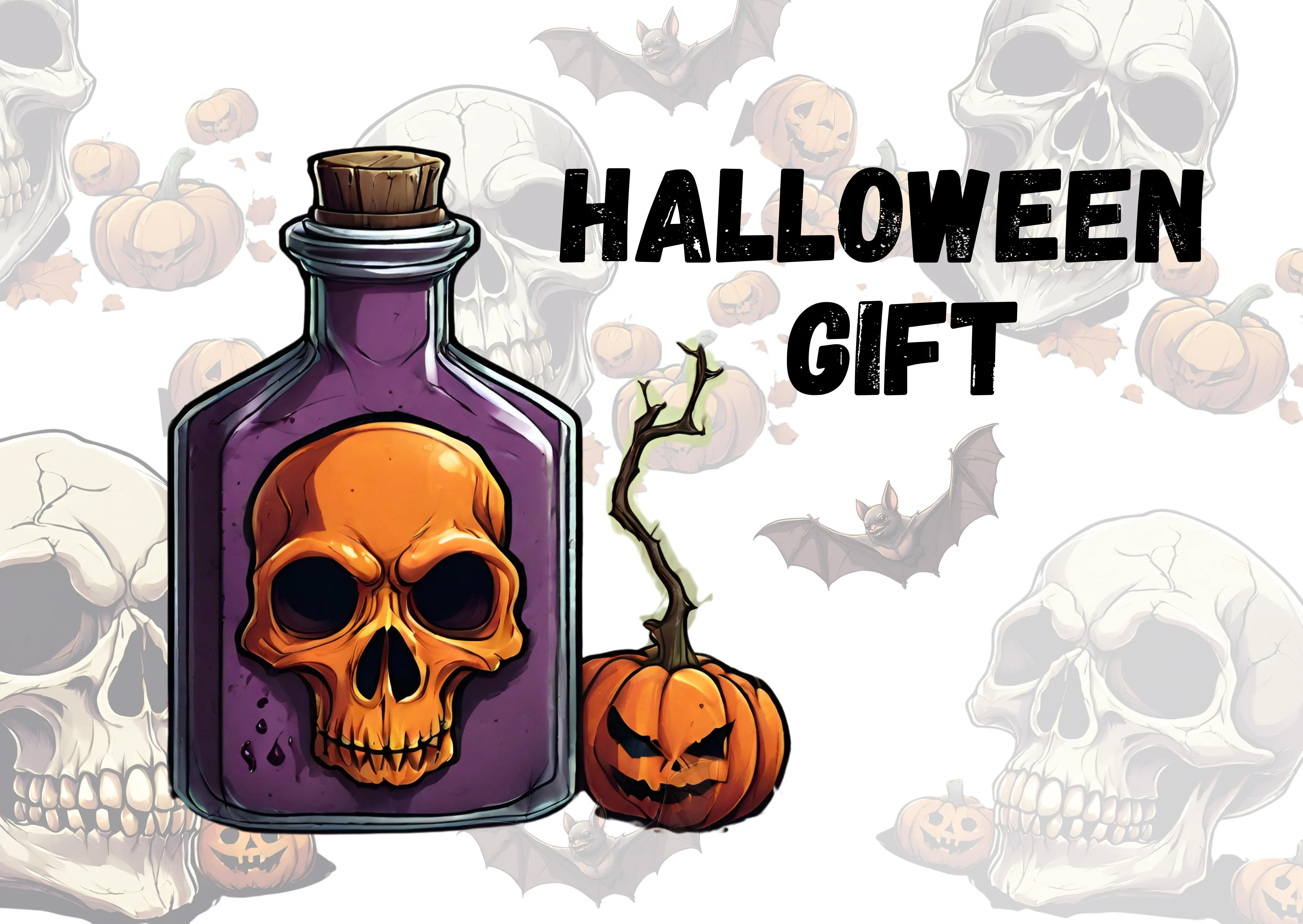 Tatwaffenkarte Halloween-Krimi-Tour