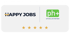 HAPPY JOBS Partnerbadge
