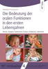 Buchcover: "Die Bedeutung der oralen Funktionen in den ersten Lebensjahren", mit vier Babyfotos.