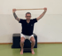Andi Leupolz beim Training