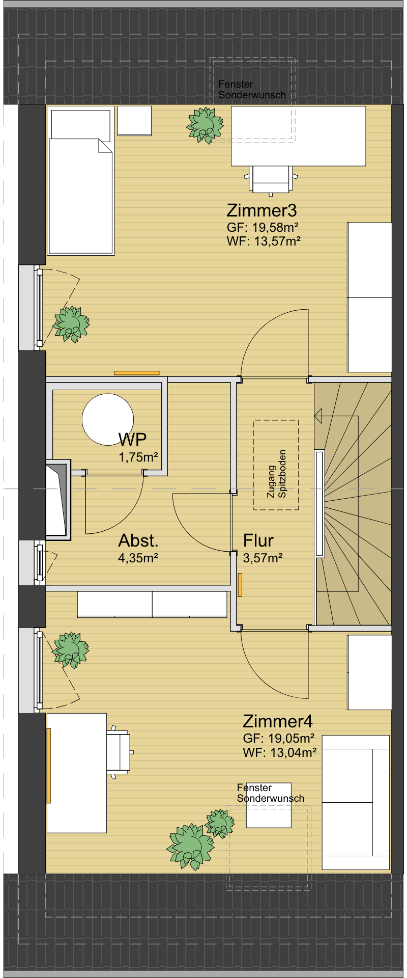 Modul 1 · Dachgeschoss