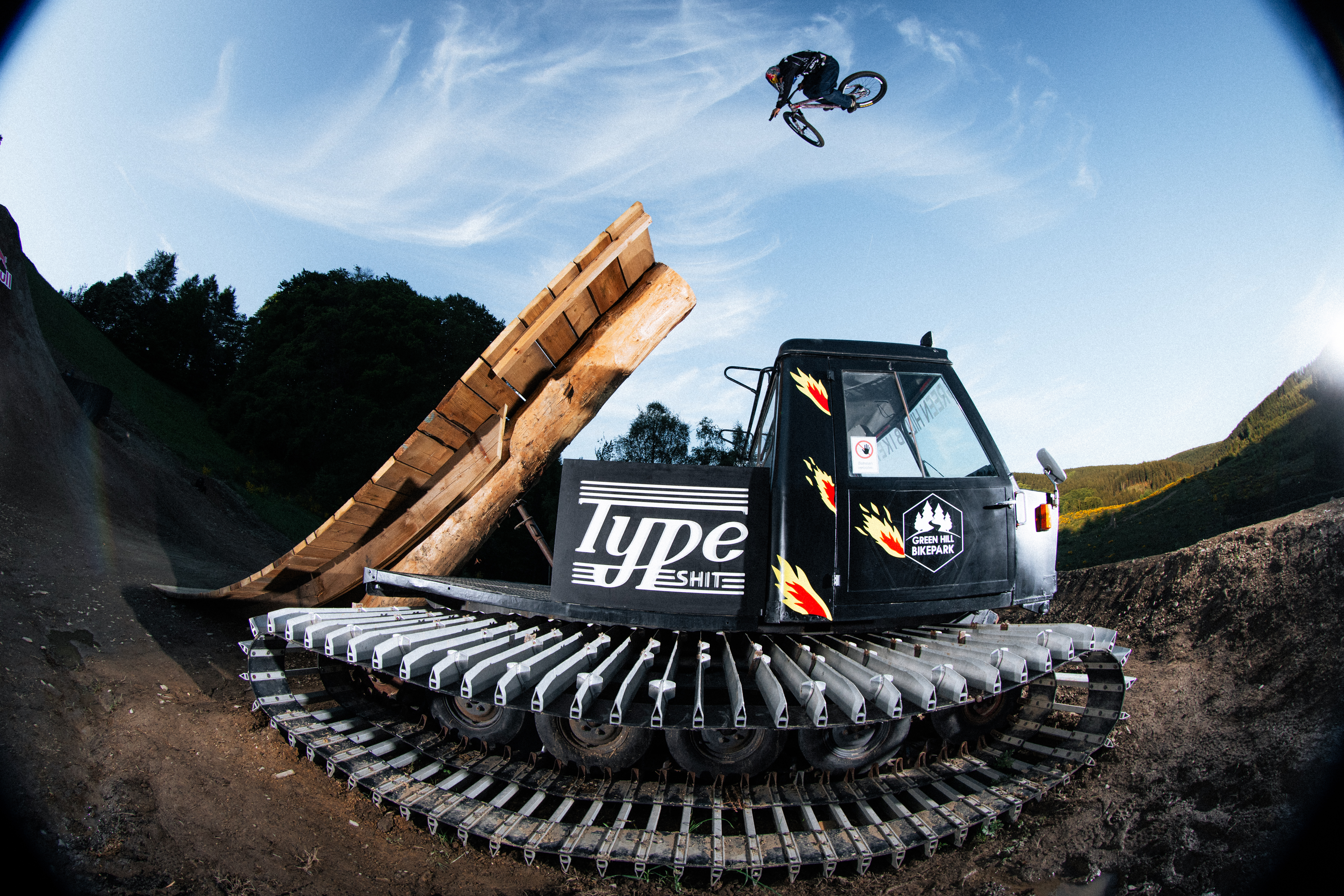 The slopestyle course