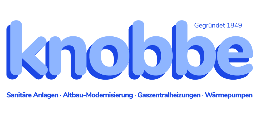 Logo: "HeizungsbauSaar" in Blau und Grün, darunter "HEIZUNG | SANITÄR | ELEKTRIK" in Grau.