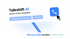 Talkshift AI interface showing "92 Appointments booked", "works 24/7", and "100 new leads handled".