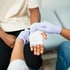 Specialist treating a patient with a chronic, slow-healing wound