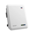 Weißer SMA Sunny Tripower Smart Energy Wechselrichter mit blauem und rotem SMA Logo.
