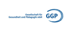Logo von "Gesellschaft für Gesundheit und Pädagogik mbH" und "GGP" in blauem Kreis.