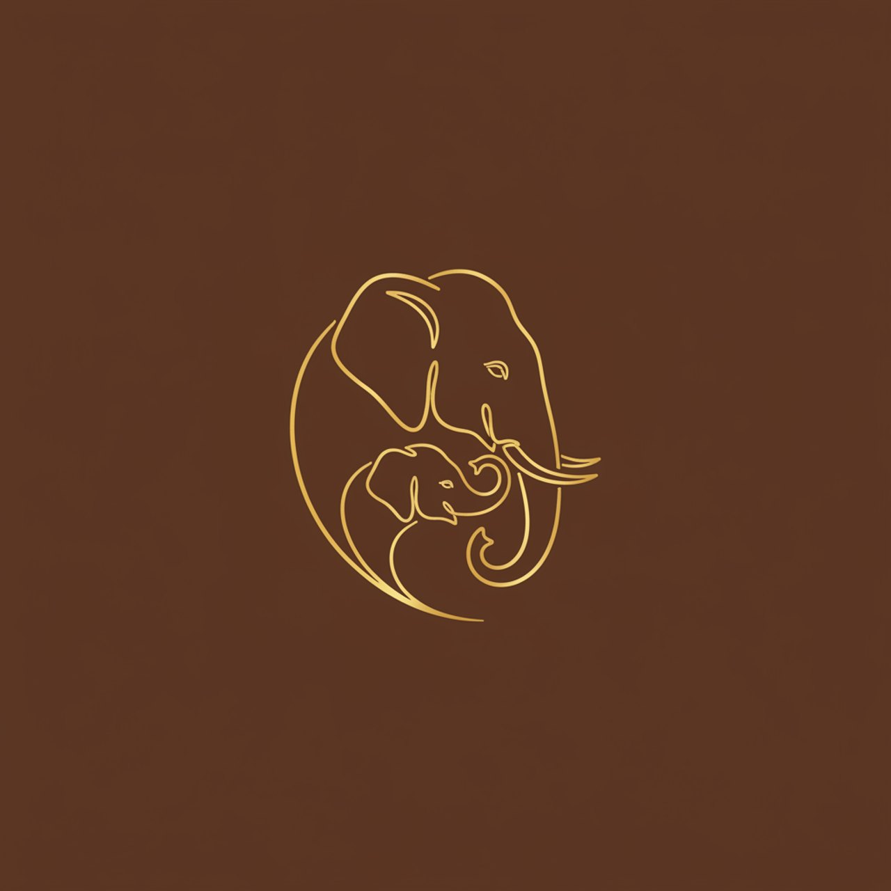 Elefant mit Kalb