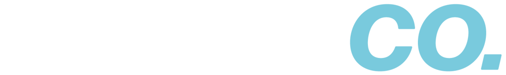 Der Text "BOLD & CO." in weiß und hellblau auf dunkelgrünem Hintergrund.